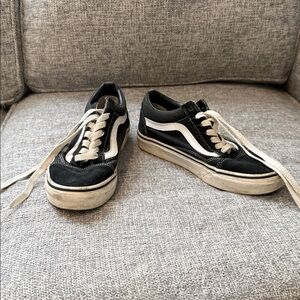 Vans Classic Black and White Sneakers